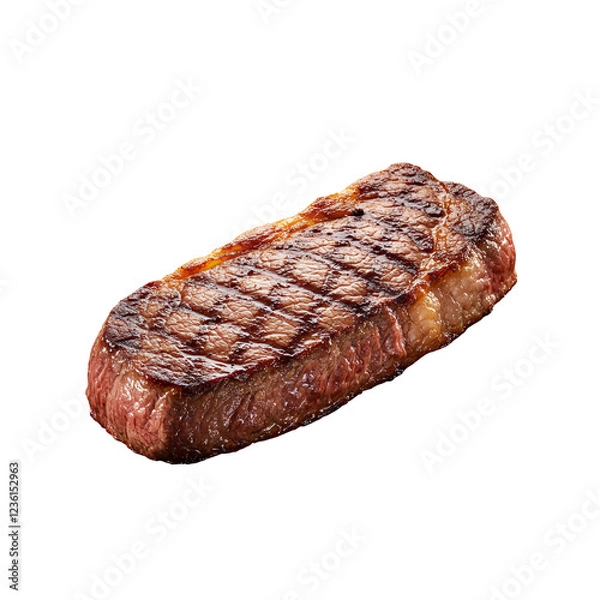 Fototapeta T-Bone Steak. PNG - Transparent Background File.