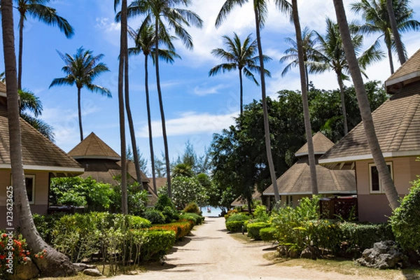 Obraz Tropical resort