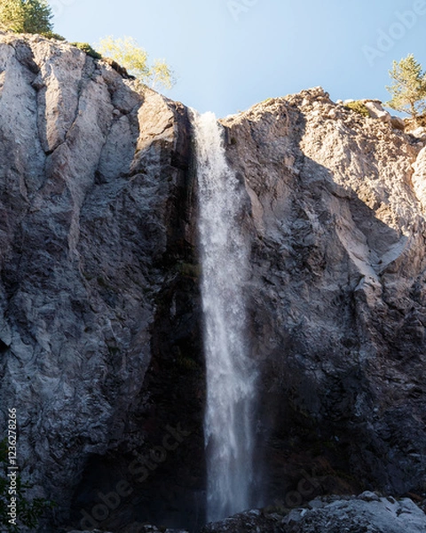 Obraz waterfall in the mountains