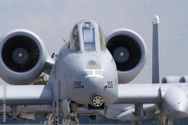 Obraz military jet fighter