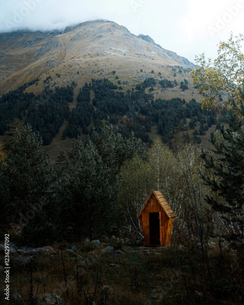 Obraz house in the mountains