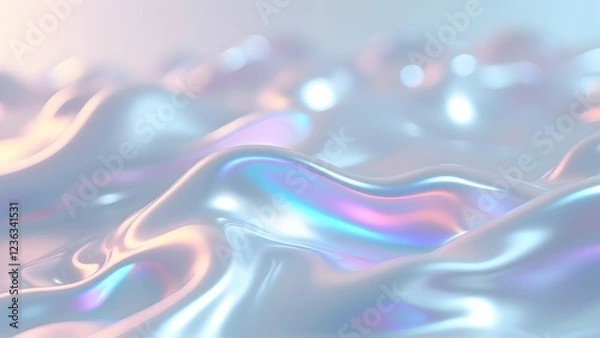 Obraz Abstraction holographic background