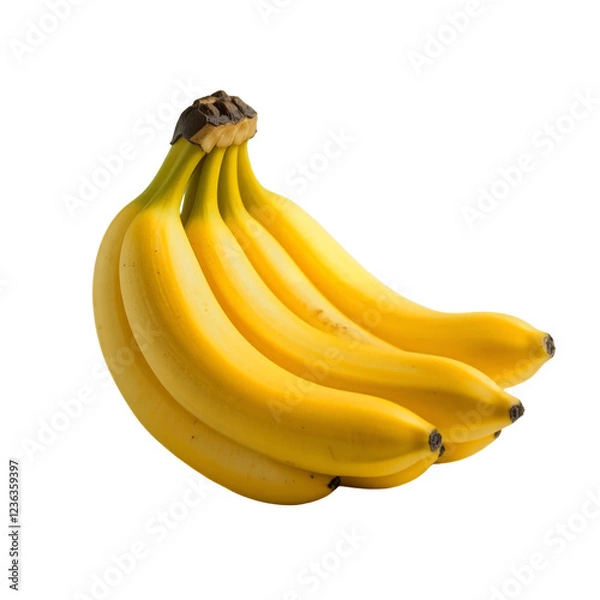 Obraz bananas isolated on white
