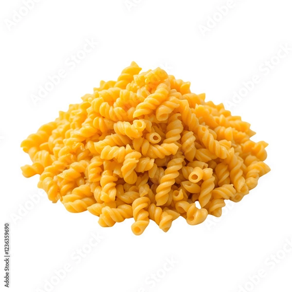 Obraz pasta isolated on white