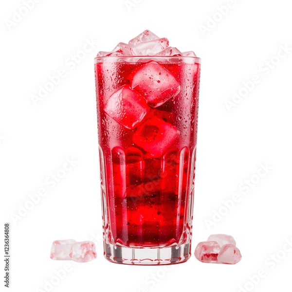 Obraz ice cube and berries