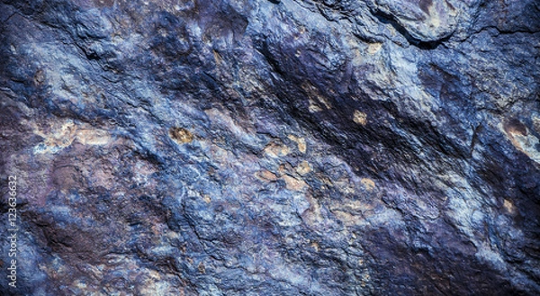 Obraz Stone background, rock wall backdrop with rough texture. Abstract, grungy and textured surface of stone material. Nature detail of rocks.