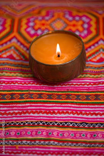 Obraz tuning fork on a fabric.