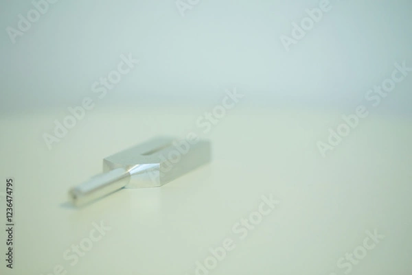 Obraz tuning fork on a fabric.