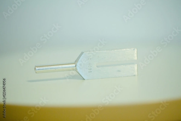 Obraz tuning fork on a fabric.