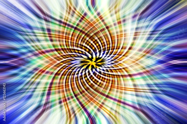 Obraz Abstract twirl stripes pattern background.