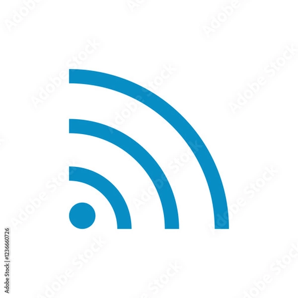 Fototapeta wireless, wifi icon