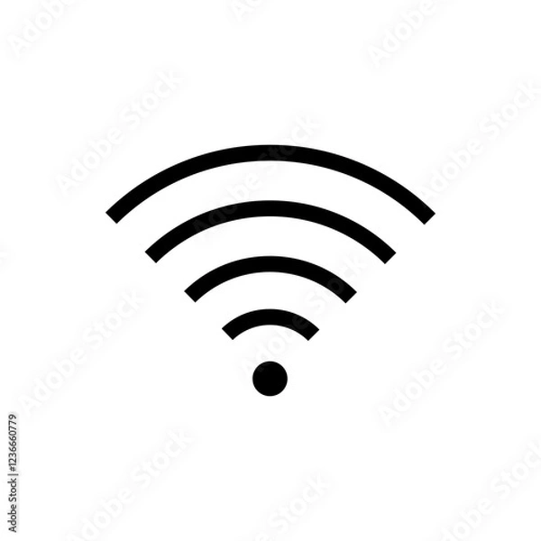 Fototapeta wi fi symbol