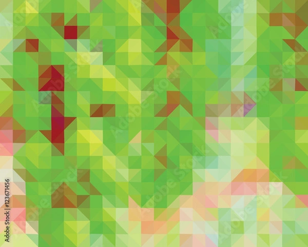 Fototapeta Multicolor triangles.