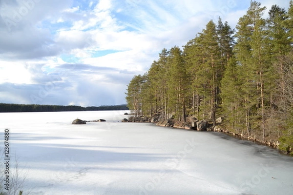 Obraz Eis auf dem See