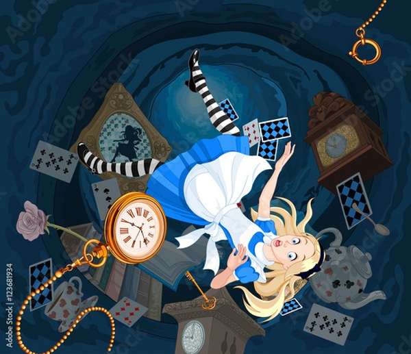 Obraz Falling Alice