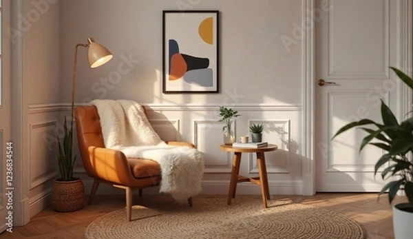 Fototapeta modern living room