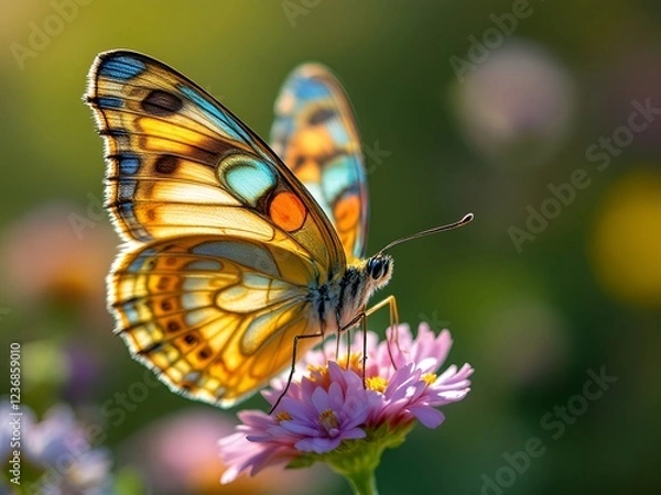 Obraz butterfly on flower