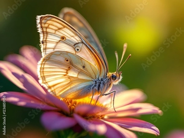 Obraz butterfly on a flower