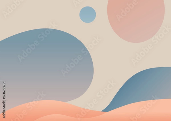 Obraz colorful circles abstraction