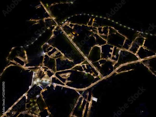 Fototapeta Espinosa de noche