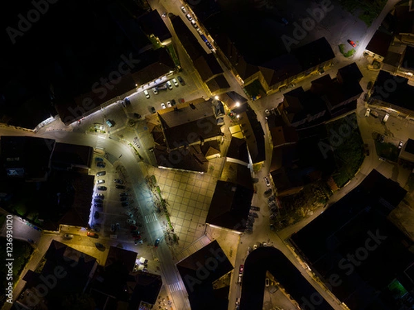 Fototapeta Espinosa de noche