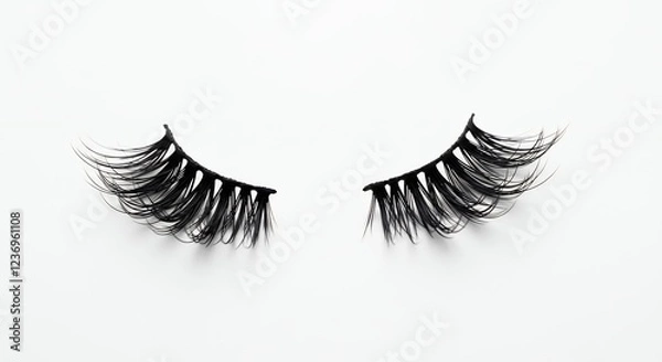 Fototapeta Dramatic False Eyelashes for a Stunning Look