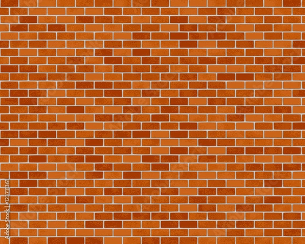 Fototapeta brick wall illustration background