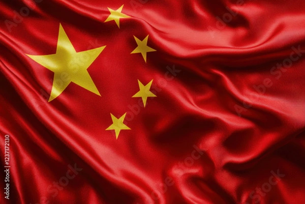 Fototapeta Chinese flag 
