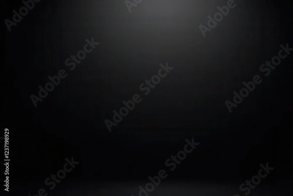 Fototapeta Dark Background with Soft Light for Studio Photography Use