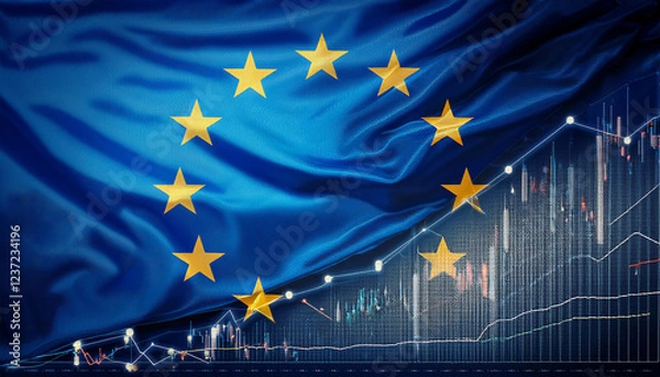 Obraz European Union and China