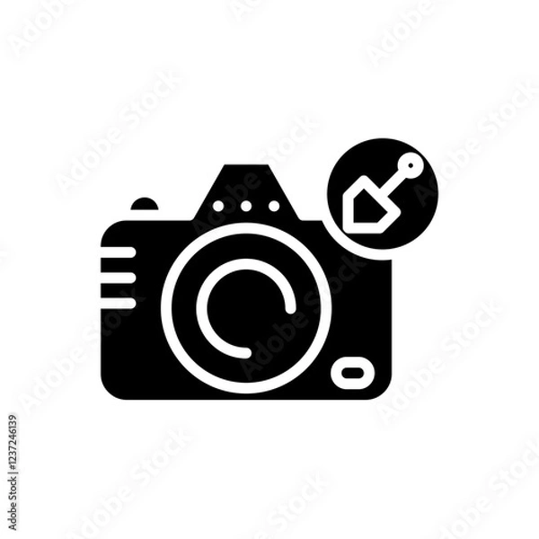 Fototapeta icon camera