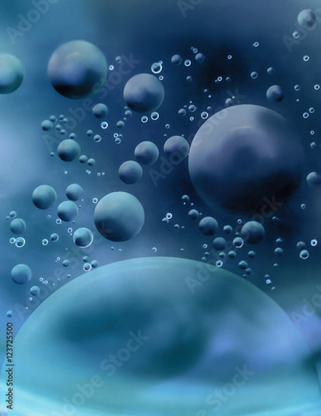 Obraz Abstract bubbles