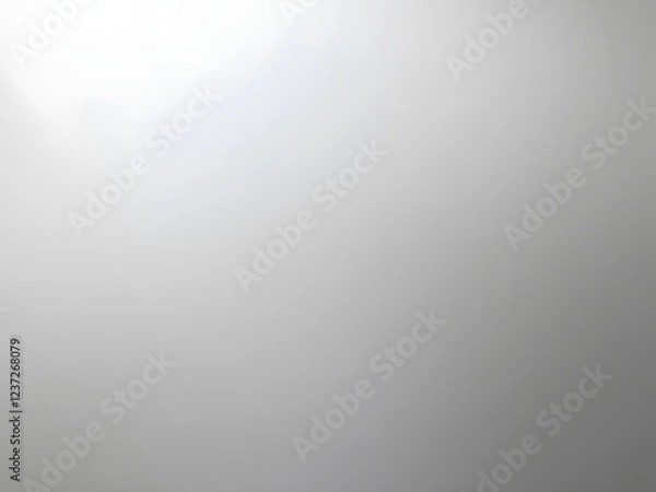 Obraz A seamless white background with a soft gradient, perfect for minimalistic designs or as a versatile backdrop.