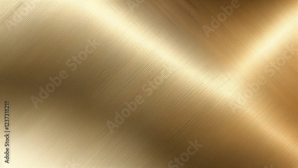 Obraz Brushed gold texture ideal for background and elegant design projects.