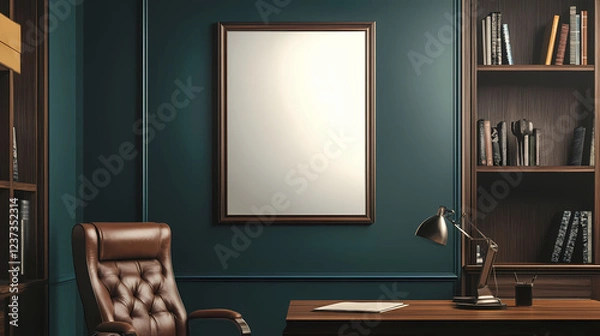 Fototapeta cinematic blank mockup