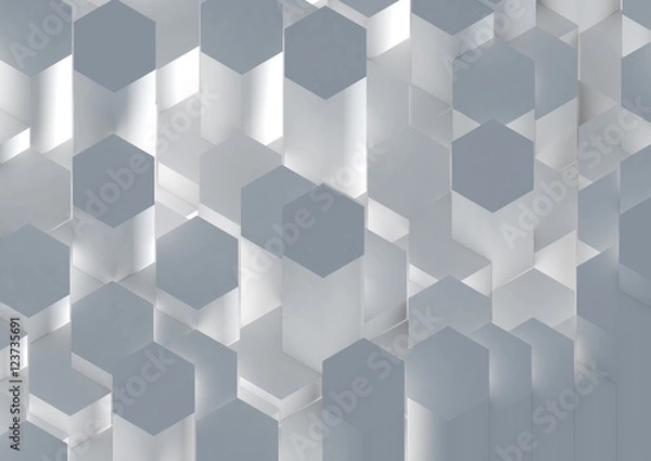 Fototapeta hexagon pattern