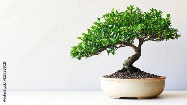 Fototapeta Bonsai Tree: Tranquil Miniatures