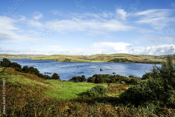 Fototapeta Skye fish farm