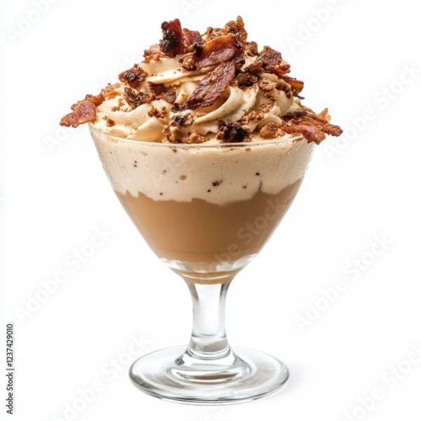 Obraz Sweet maple flavor with crispy bacon garnish