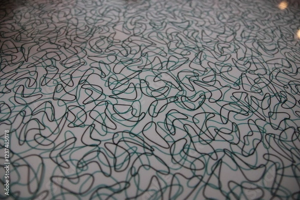 Obraz Retro diner table top in a restaurant	