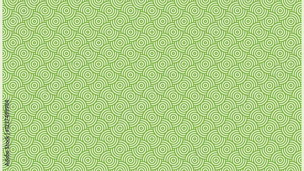Obraz A sleek, modern spiral backdrop with gracefully interwoven lines radiates a vibrant, contemporary vibe.