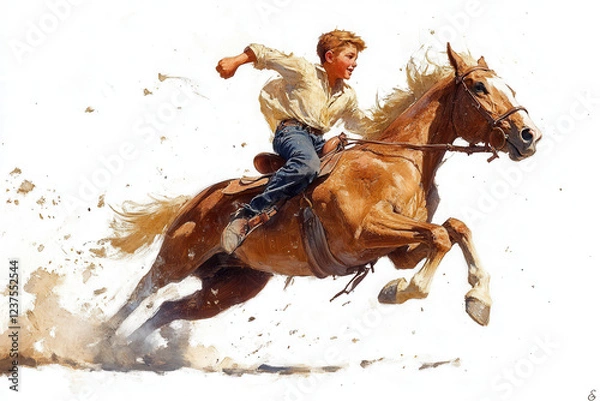 Obraz アメリカン クラシック リアリズム イラストレーション