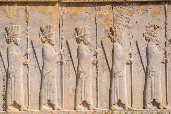 Obraz Fresque à PErsepolis