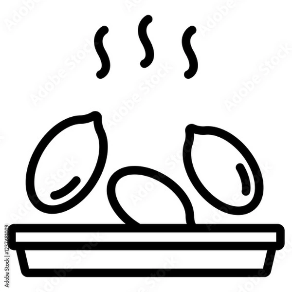 Obraz 오븐 로스티드 호박씨 아이콘