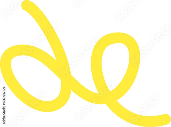 Obraz Abstract Decorative Swirl Line