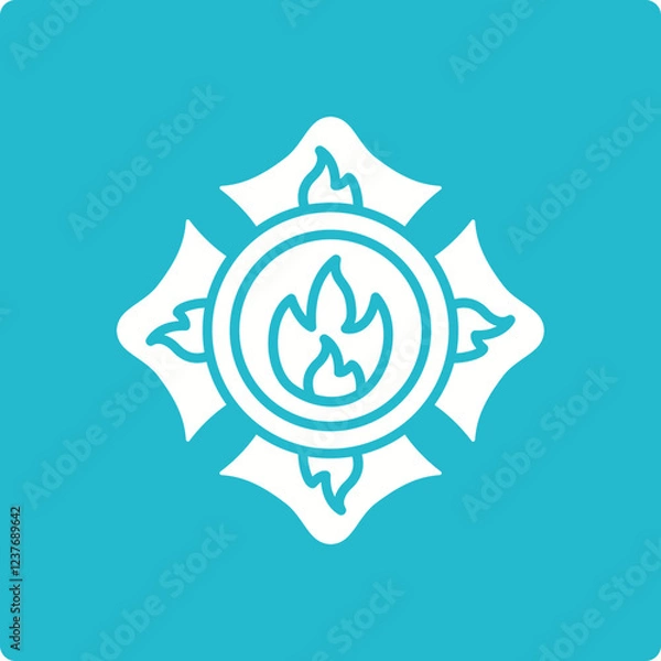 Fototapeta Emblem Icon