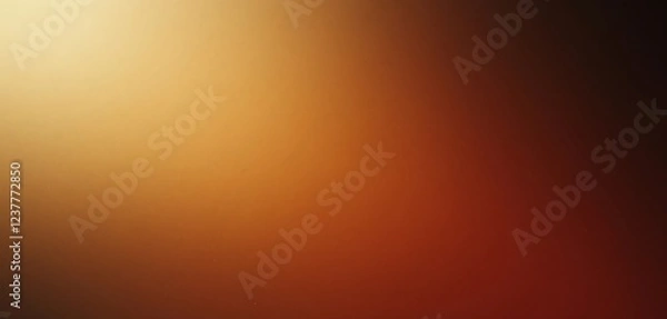 Fototapeta Abstract gradient background with warm orange and brown tones, perfect for design projects and presentations needing a subtle and elegant backdrop.