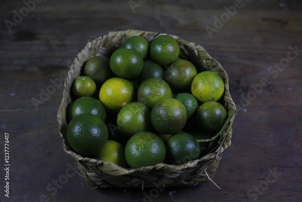 Fototapeta Oranges contain lots of vitamin C which is good for the body's metabolism