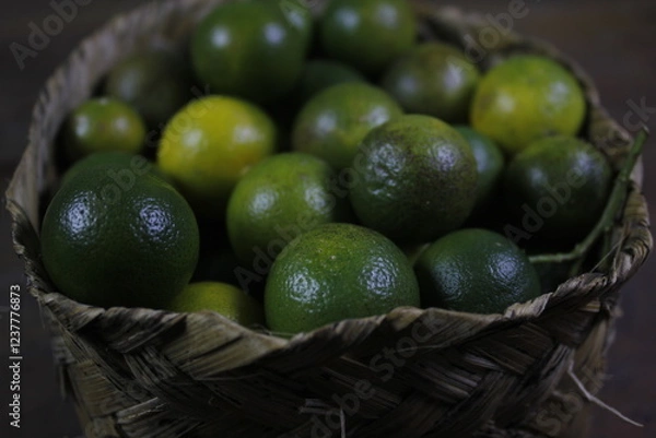 Fototapeta Oranges contain lots of vitamin C which is good for the body's metabolism