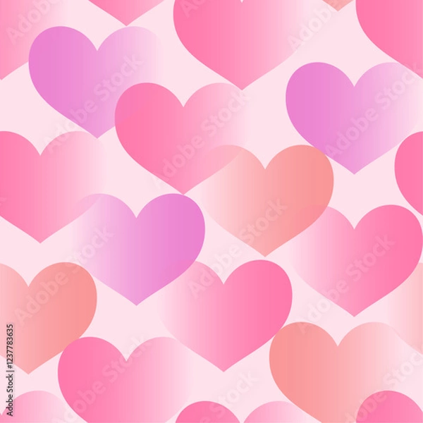 Obraz HeartSeamlessPattern3